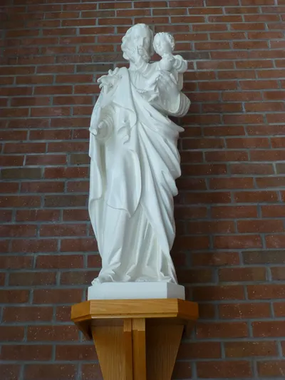 Statue of St. Joseph.