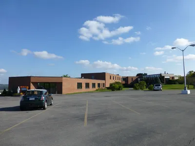 Entrance to the retreat house.
