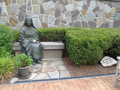Statue of St. Theresa.
