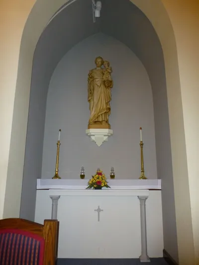 Right side altar.