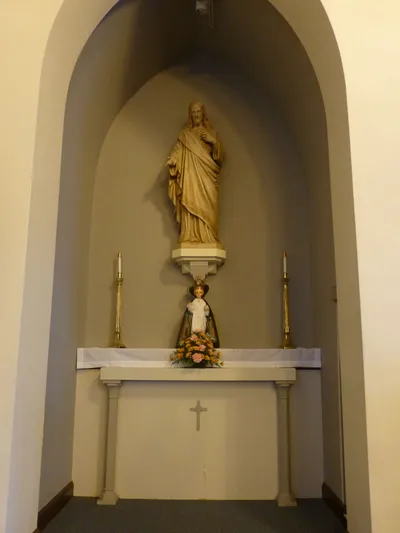 Left side altar.