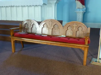 Celebrant's chair.