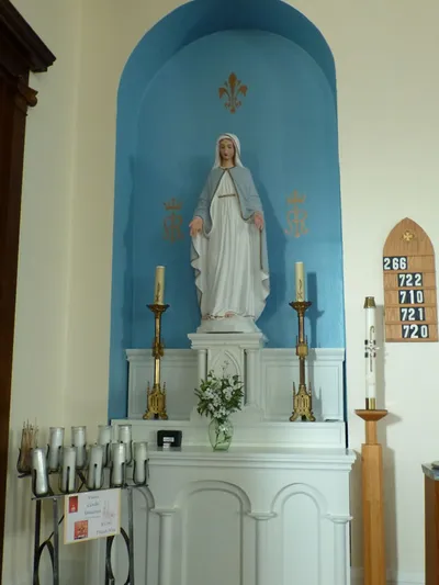 Left side altar.