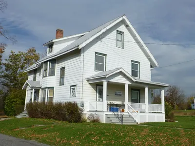 Former rectory, now a food pantry.
