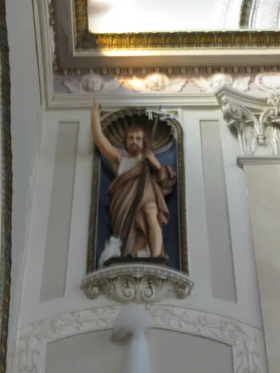 Statue of St. John the Baptist (?).