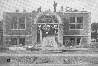Construction of the original church, 1904