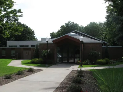 Church exterior.