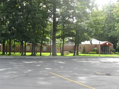Church campus.