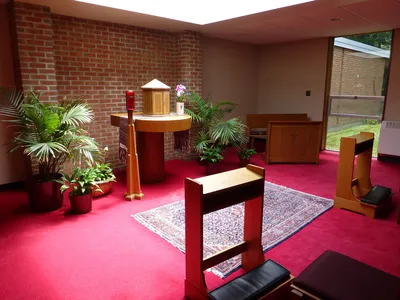 Adoration chapel from left angle.