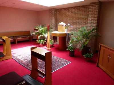 Adoration chapel from right angle.