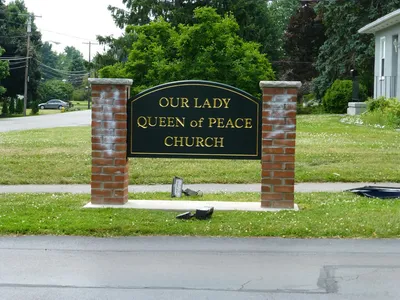 Present church sign.