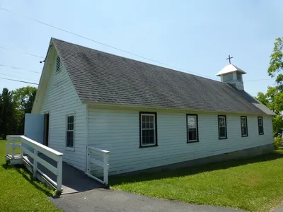 From back left corner.