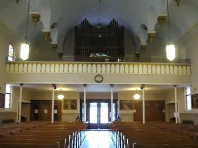 High altar from right.
