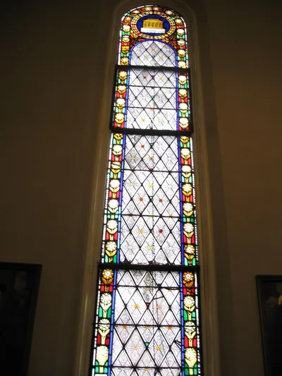 Relief on choir loft.