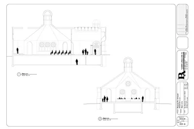 Design proposal for chapel.
