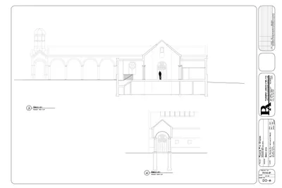 Design proposal for chapel.