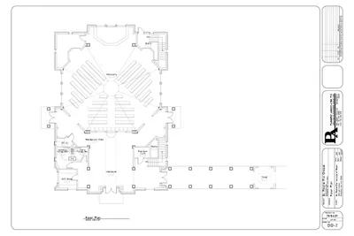 Design proposal for chapel.