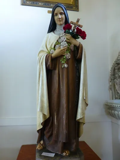 Statue of St. Theresa, formerly of St. Bridgets/St. Theresa in Rochester.