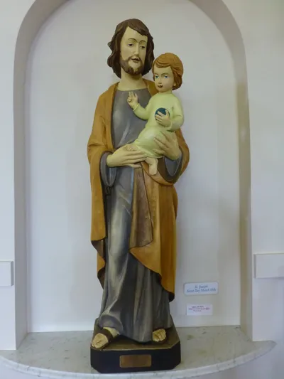 Statue of St. Joseph.