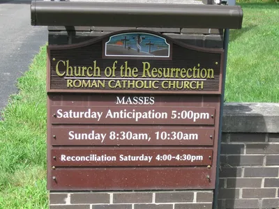 Church sign #2.