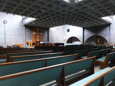 From back left corner.