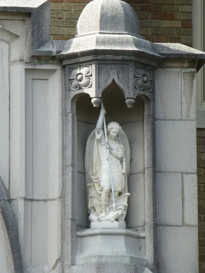 Statue of St. Michaek.