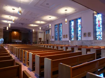 From back left corner.