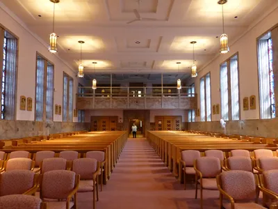 Back of the chapel.