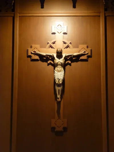 Crucifix.