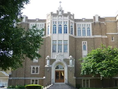 Our Lady of Mercy high school.