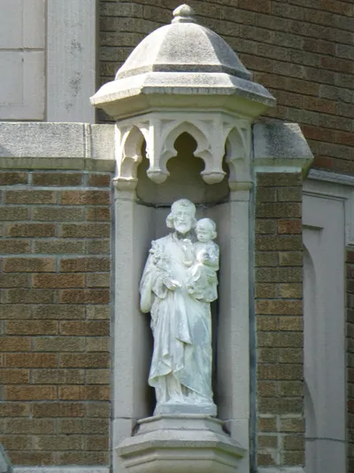Statue of St. Joseph.