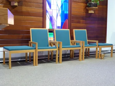 Celebrant's seating.