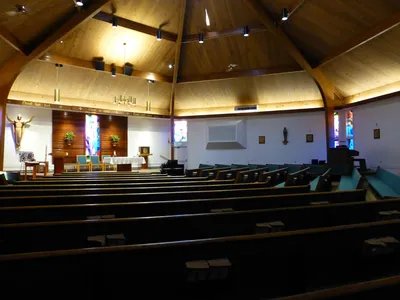From back left corner.