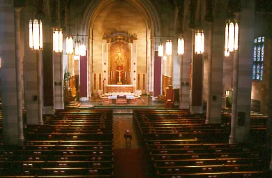 View of the Cathedral prior to the most recent rennovation.