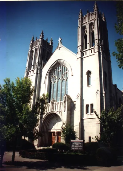 Facade of the Cathedral, 1990s-2000s. Source: Diocesan Archives