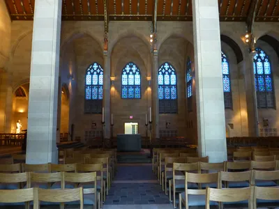 Seen from the left side transept.