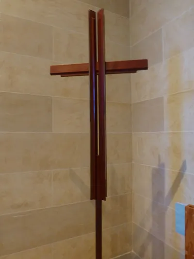 Processional cross.