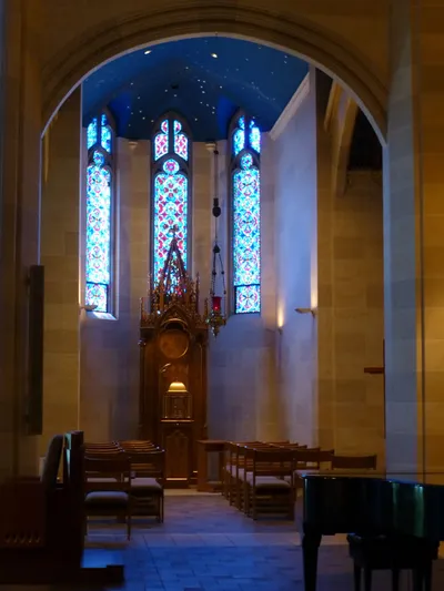 Adoration chapel.
