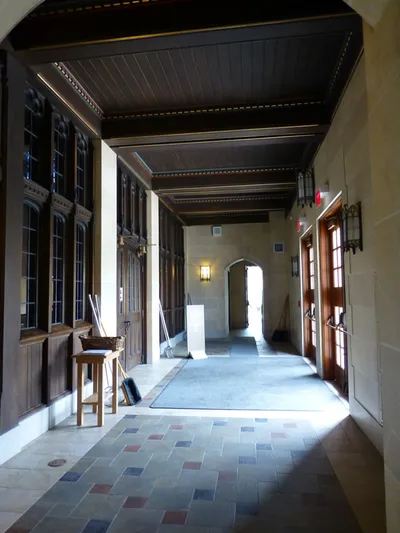 Former narthex.
