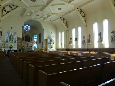 From back left corner.