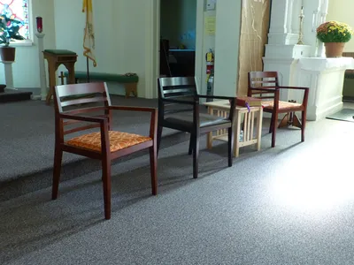 Celebrant's chair.