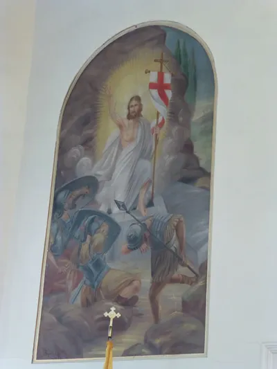 Resurrection painting.