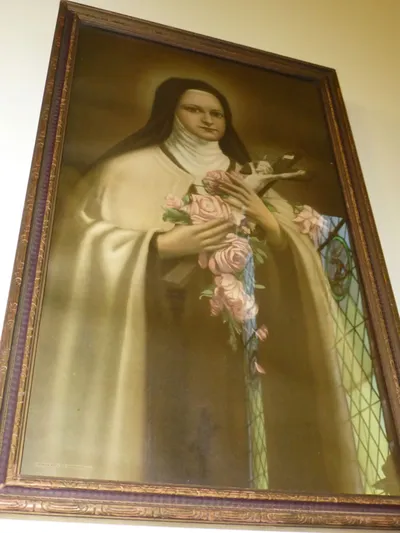 St. Theresa painting.