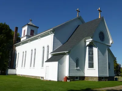 Back seen from an angle.