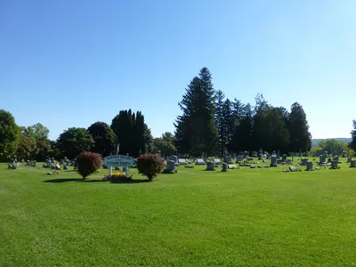 Parish cemetery.