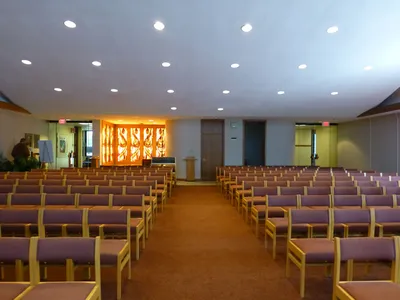 Back of the chapel.