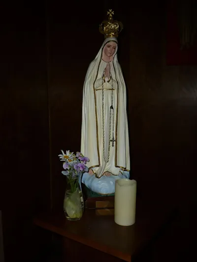 Our Lady of Fatima statue.