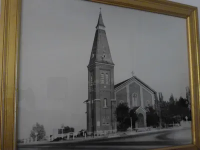 Exterior of former church, undated.