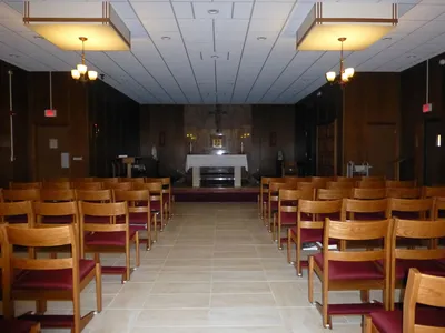 View of the chapel.