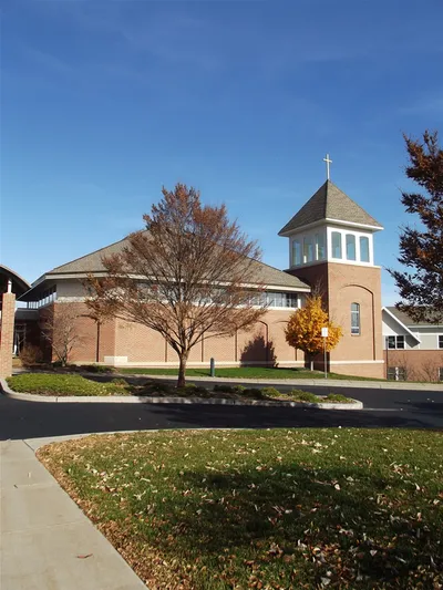 Exterior of Motherhouse and chapel.
